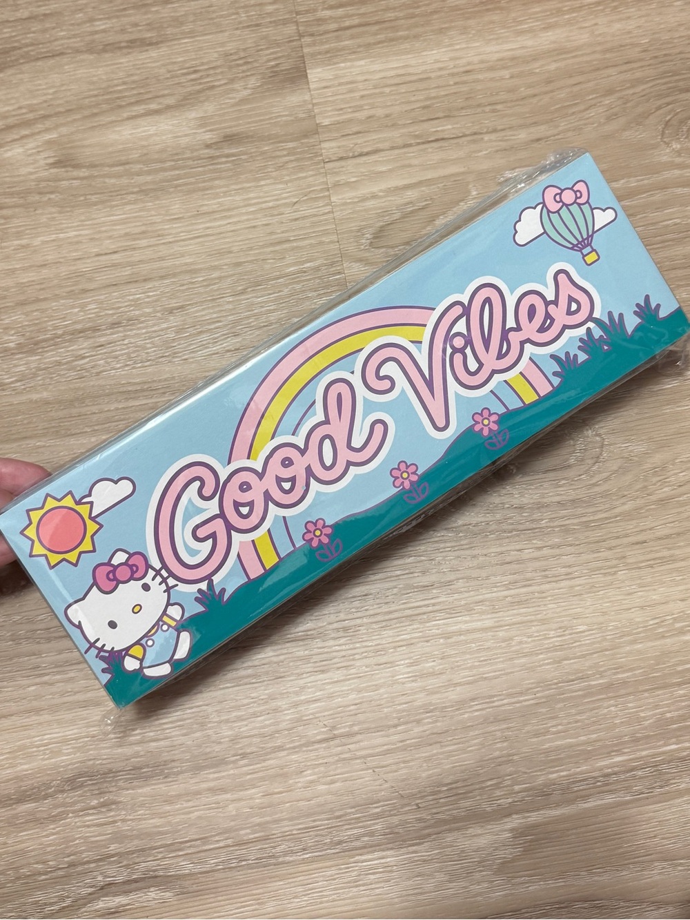 Hello Kitty 'Good Vibes' Rainbow Wall Decor